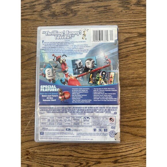 Robots Full Screen 2005 DVD Family Animation Ewan McGregor Halle Berry Pre-Owned - Picture 2 of 5
